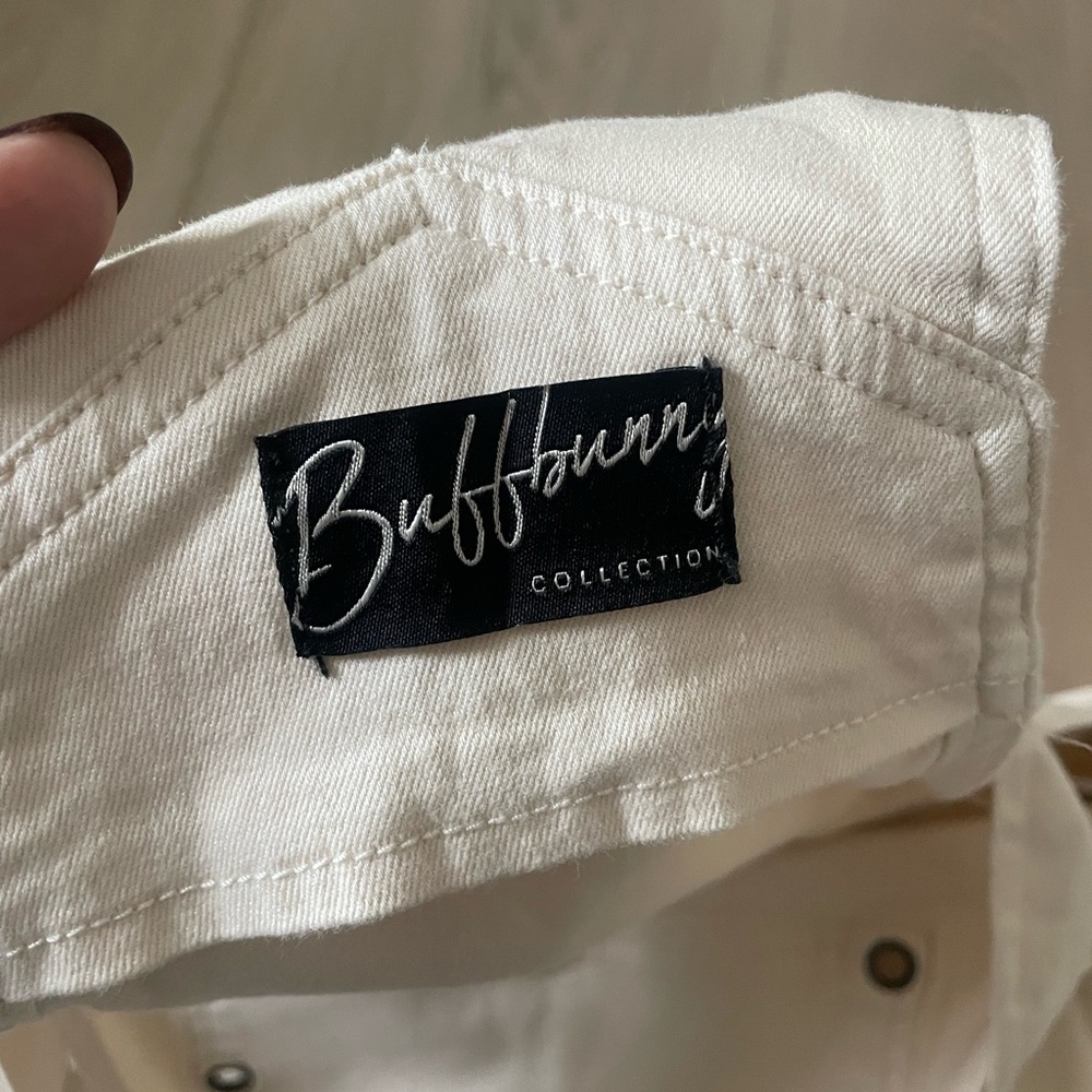 NWOT Buffbunny Over it Alls - Ivory - XS Short - Picture 11 of 12